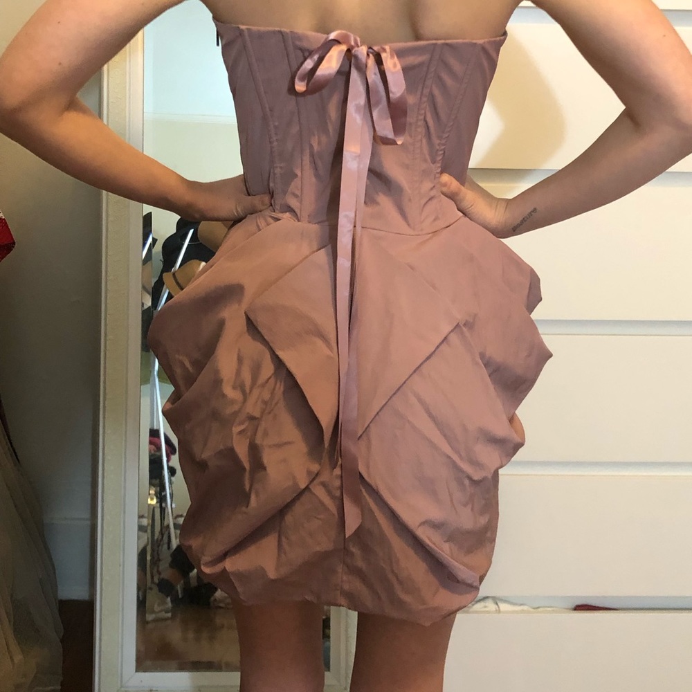 Bebe dusty rose dress!!